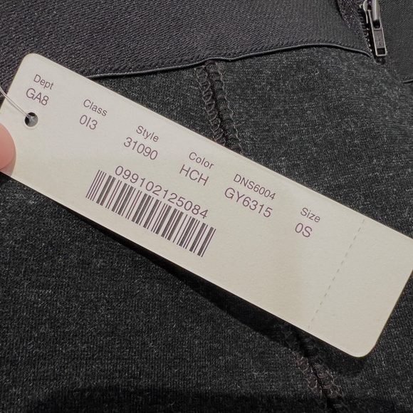 NWT J.Crew Original Stretch Ponte Pixie Pant in Heathered Charcoal Size 0S - Picture 8 of 9